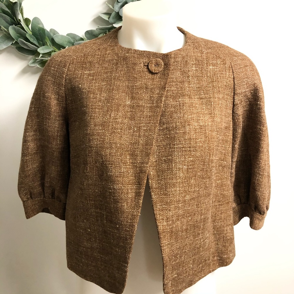 BANANA REPUBLIC Women’s Brown Swing Blazer